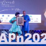 abrice Sawegnon, Lauréat du "GRAND PRIX Fatou Yatabaré" 2024 aux Awards de la Presse Numérique